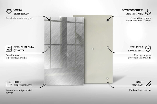 Glashällskydd modern Bakgrund textur metall