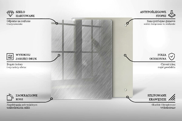 Glashällskydd modern Bakgrund textur metall