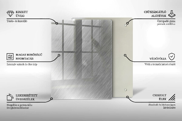 Glashällskydd modern Bakgrund textur metall