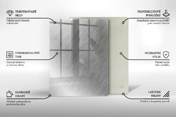 Glashällskydd modern Bakgrund textur metall