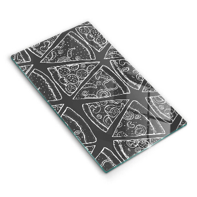 Glashällskydd modern Pizza illustration