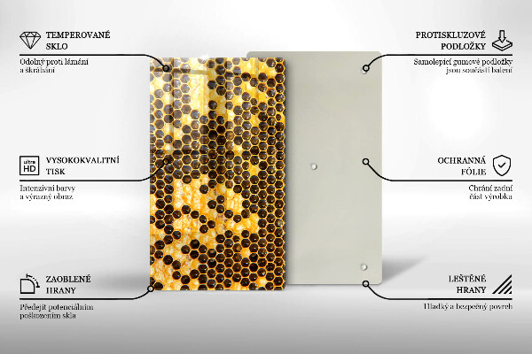 Skydd för induktionsspis modern Vaxkaka