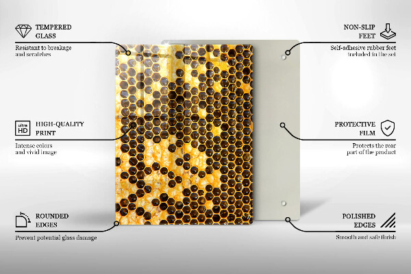 Skydd för induktionsspis modern Vaxkaka