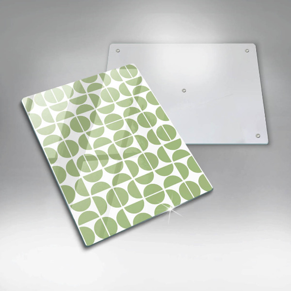 Spisskyddsplatta modern Boho formar mönster