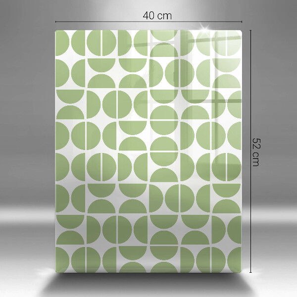 Spisskyddsplatta modern Boho formar mönster