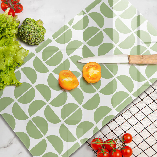 Spisskyddsplatta modern Boho formar mönster