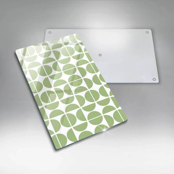 Spisskyddsplatta modern Boho formar mönster