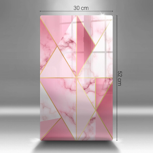 Spisskyddsplatta modern Geometrisk marmor