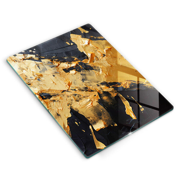 Skydd för induktionsspis modern Elegant färgstruktur