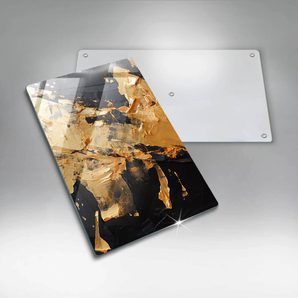 Skydd för induktionsspis modern Elegant färgstruktur