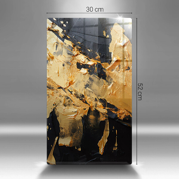 Skydd för induktionsspis modern Elegant färgstruktur