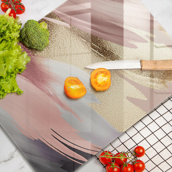 Skydd för induktionsspis modern Pastellfläckar