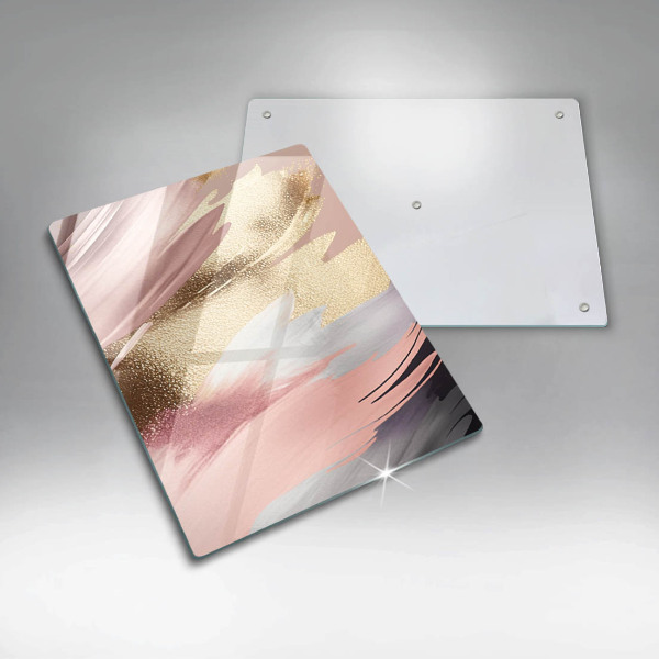 Skydd för induktionsspis modern Pastellfläckar