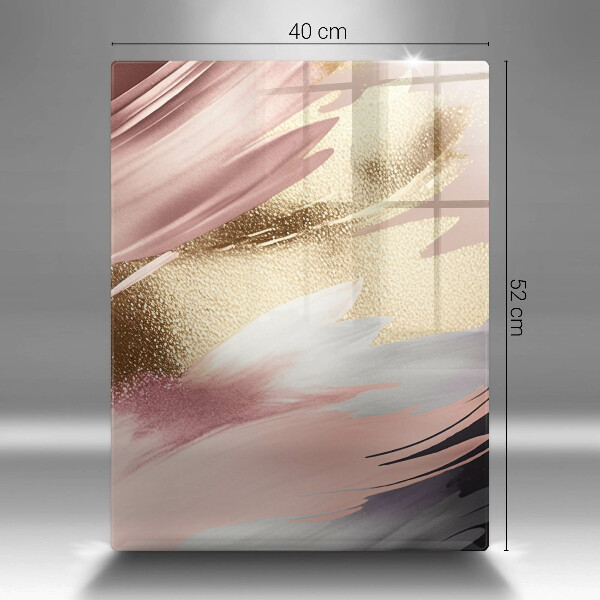 Skydd för induktionsspis modern Pastellfläckar