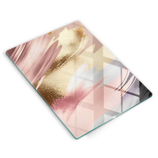 Skydd för induktionsspis modern Pastellfläckar