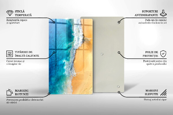 Skydd för induktionsspis modern Strand och hav