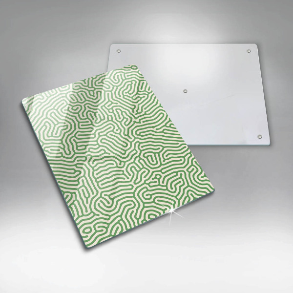 Spisskyddsplatta modern Abstraktionslinjer