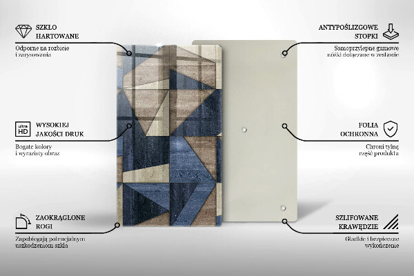 Kokkärlskydd modern Geometrisk abstraktion