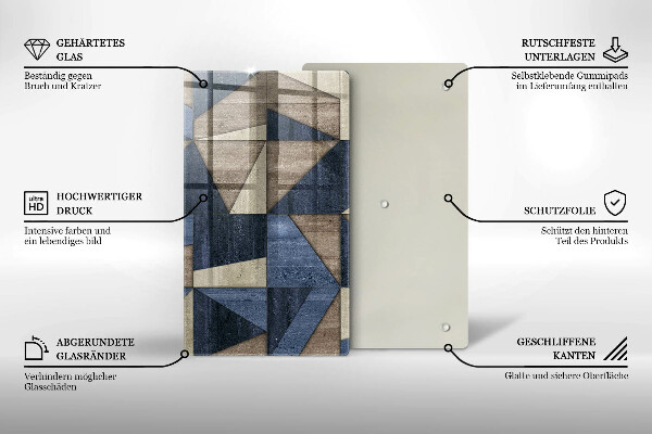 Kokkärlskydd modern Geometrisk abstraktion