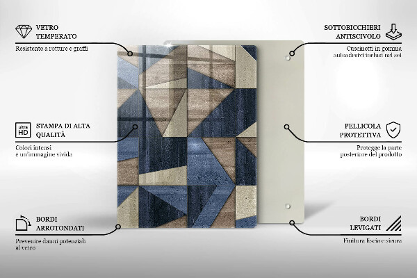 Kokkärlskydd modern Geometrisk abstraktion