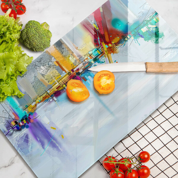 Kokkärlskydd modern Målad abstraktion