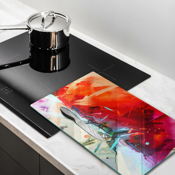 Kokkärlskydd modern Målad abstraktion