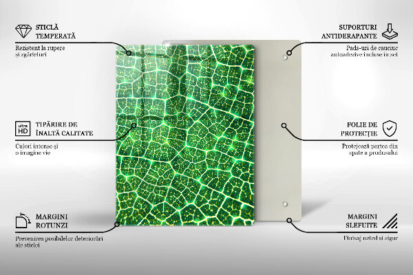 Kokkärlskydd modern Bladstruktur