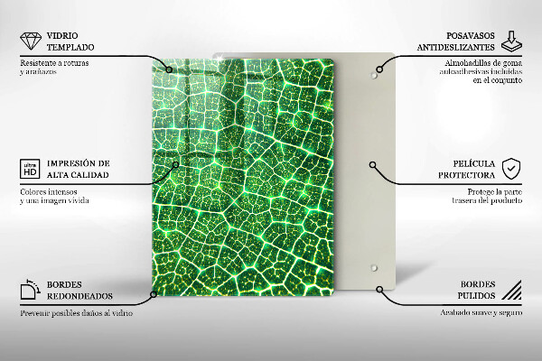 Kokkärlskydd modern Bladstruktur