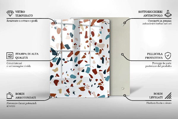 Kokkärlskydd modern Dekorativ sten