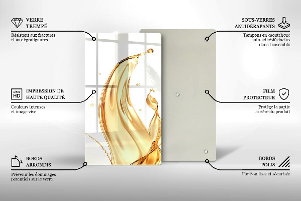 Skydd för induktionsspis modern Olivolja