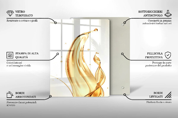 Skydd för induktionsspis modern Olivolja