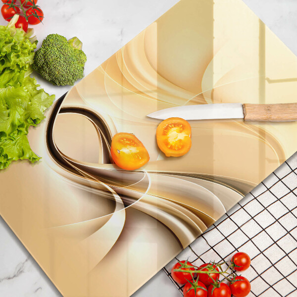 Glashällskydd modern Abstrakt rök