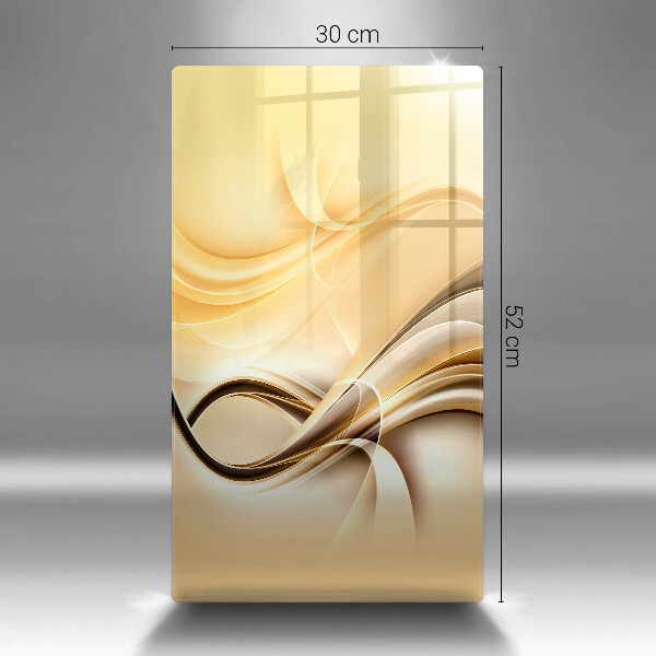 Glashällskydd modern Abstrakt rök