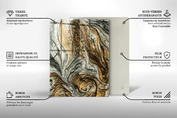 Kokkärlskydd modern Rik abstraktion