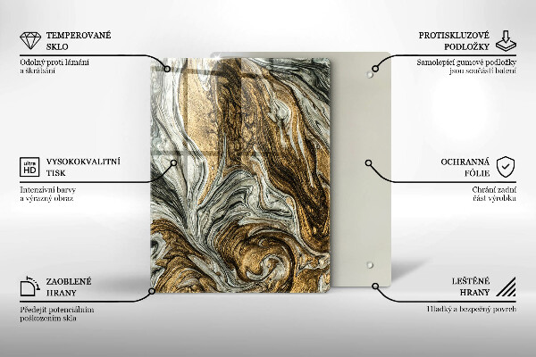 Kokkärlskydd modern Rik abstraktion