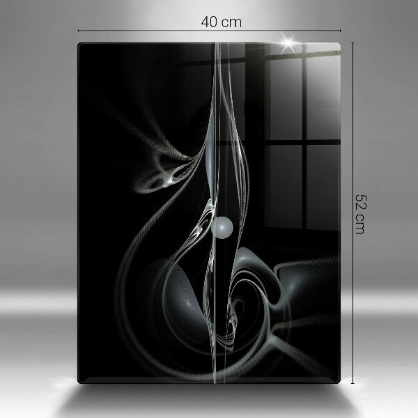 Spisskyddsplatta modern Modern abstraktion