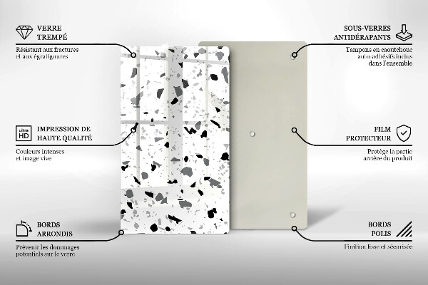 Kokkärlskydd modern Dekorativ sten gres