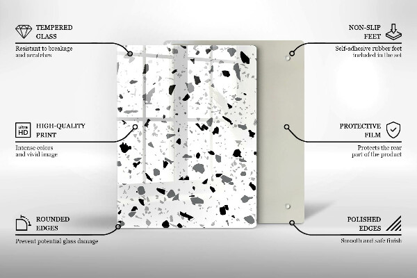 Kokkärlskydd modern Dekorativ sten gres