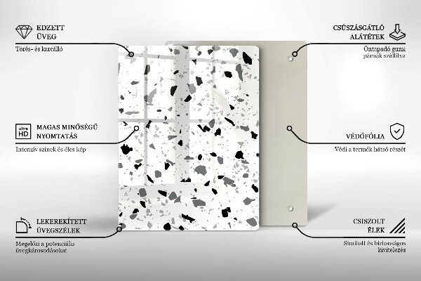 Kokkärlskydd modern Dekorativ sten gres