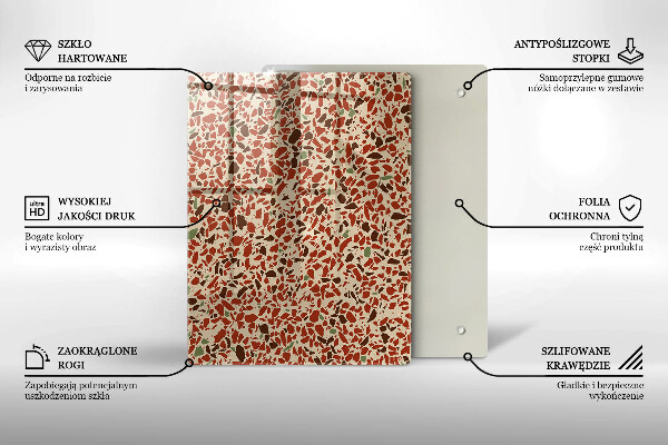Skydd för induktionsspis modern Litet stengods