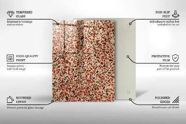 Skydd för induktionsspis modern Litet stengods