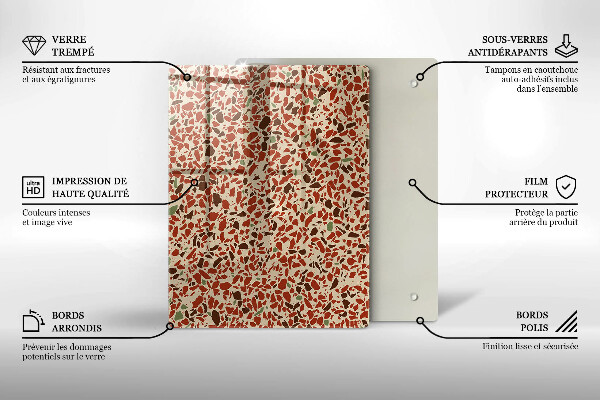 Skydd för induktionsspis modern Litet stengods