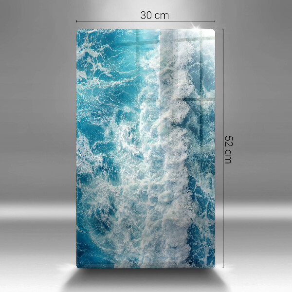 Glashällskydd modern Vatten havsvågor