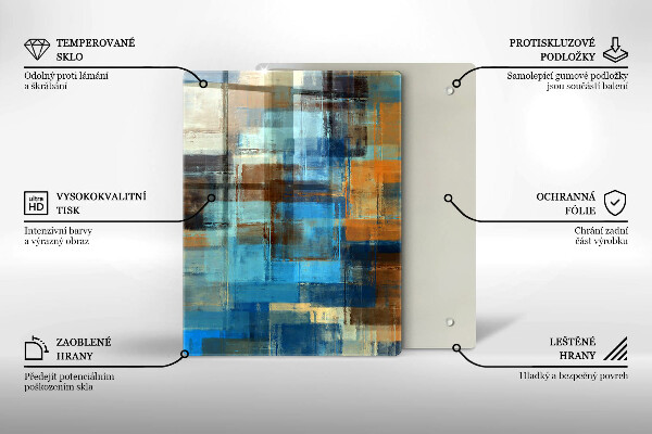 Glashällskydd modern Målad bakgrund