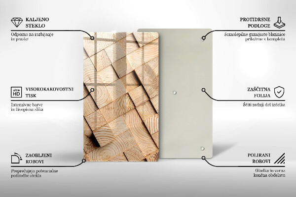 Glashällskydd modern Trärutor