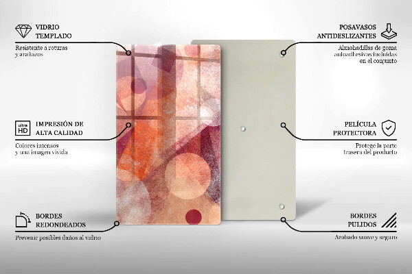 Glashällskydd modern Abstrakt konst