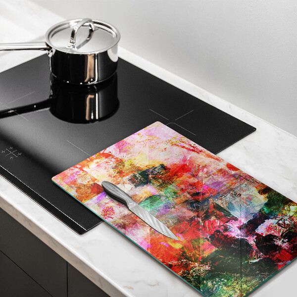 Spisskyddsplatta modern Måla abstraktion