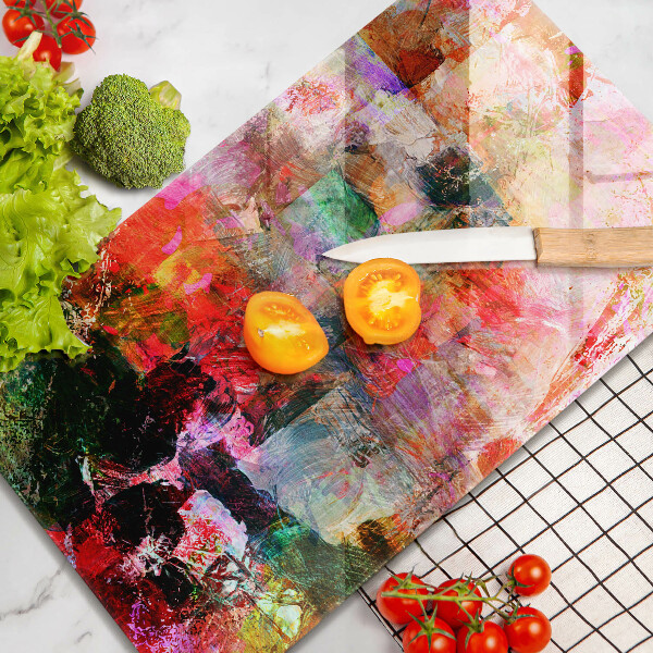 Spisskyddsplatta modern Måla abstraktion