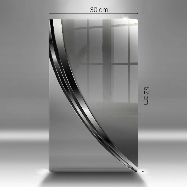 Glashällskydd modern Metallabstraktion