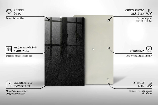 Glashällskydd modern rock textur